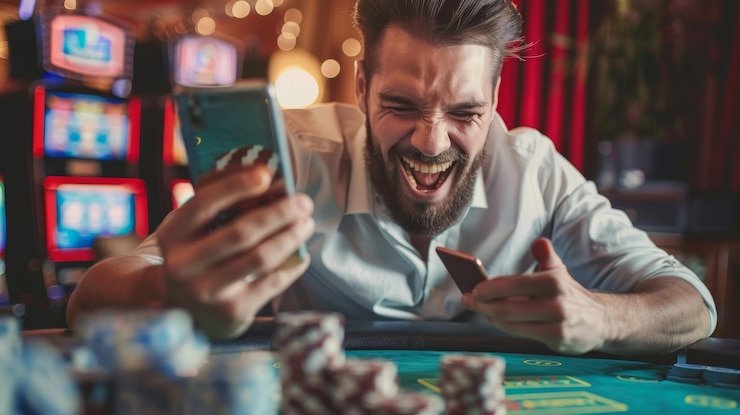 Pengguna mengakses fitur pengaturan waktu bermain di platform hiburan duitku11